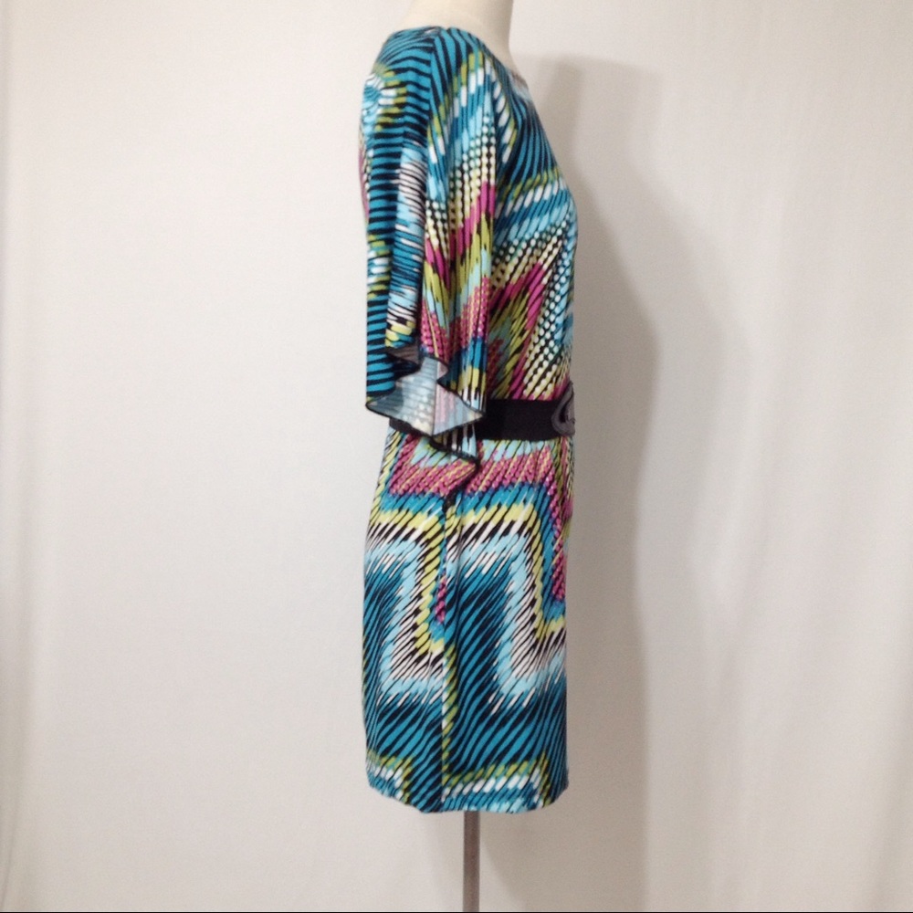 Speechless Zigzag Pattern Belted Dress/Tunic - image 4